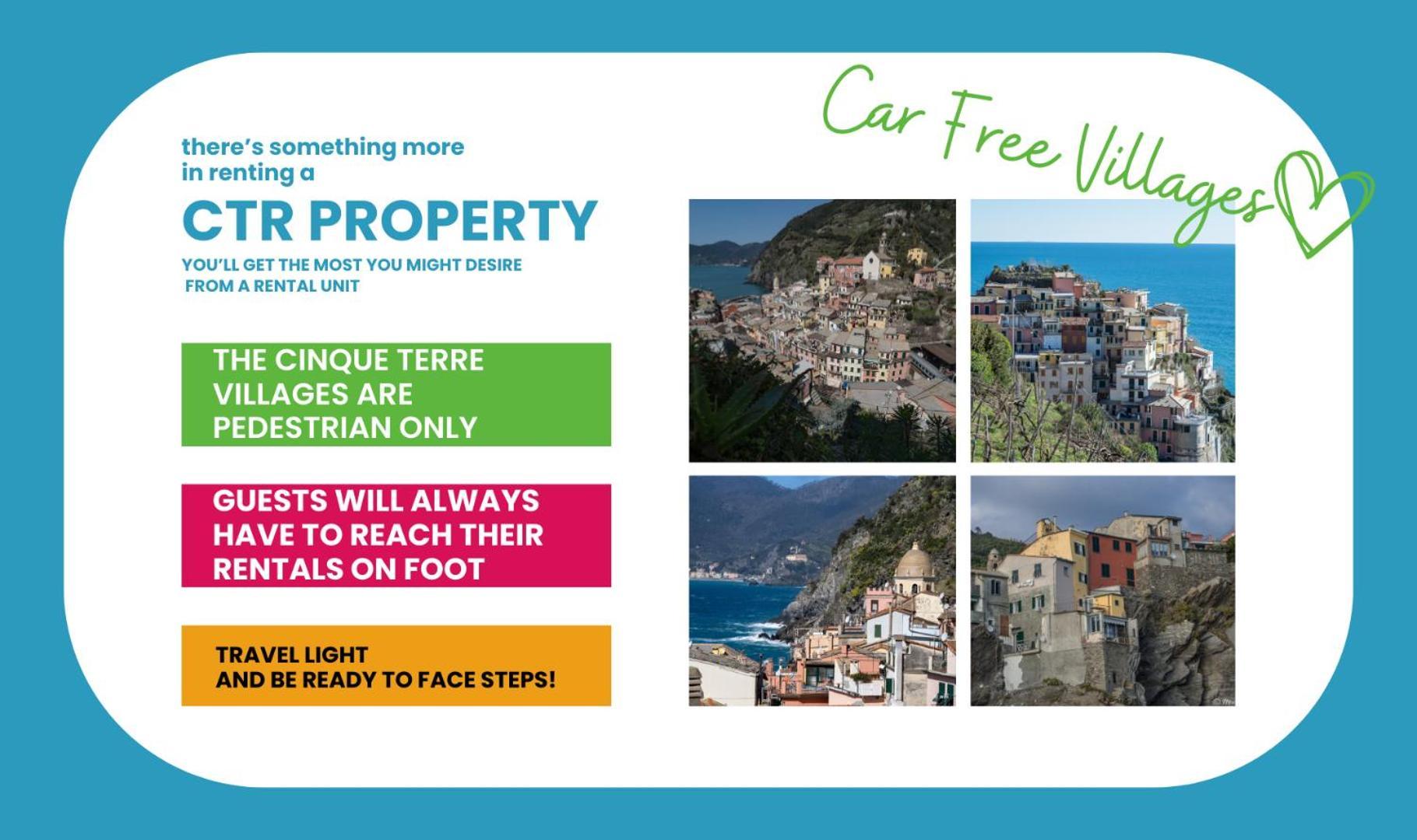 Scimiscia 2-Bedroom Apartment With Ac Monterosso al Mare Eksteriør billede