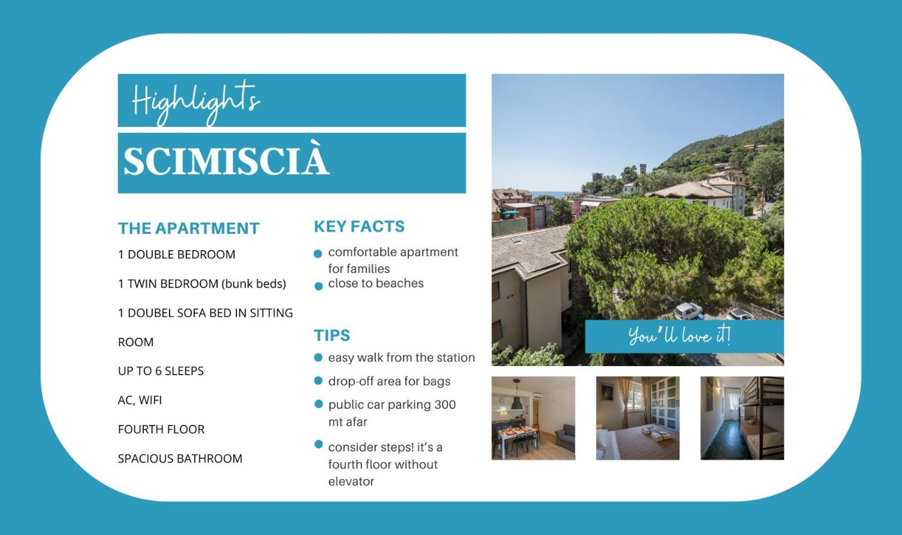 Scimiscia 2-Bedroom Apartment With Ac Monterosso al Mare Eksteriør billede